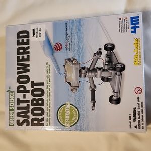 Salt powered robot kit.